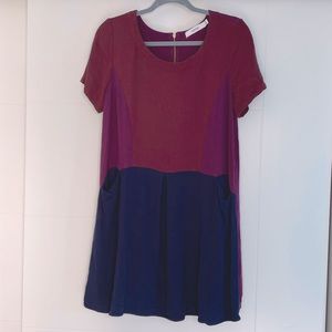 Color block dress